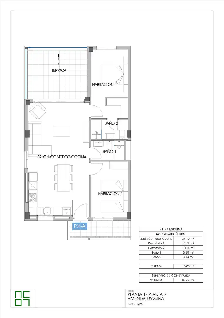 Appartement compact avec piscine à vendre à Plaça Cala 2 Pp 28, imagen 8
