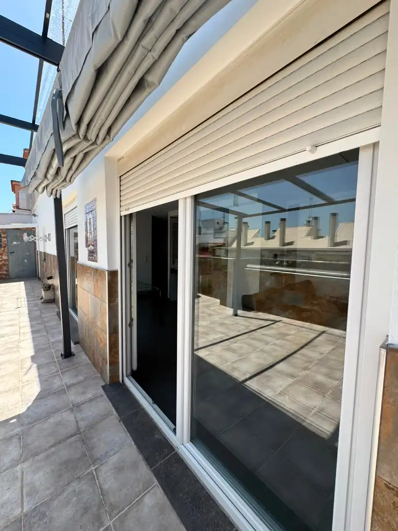 Terraza de Ático de alquiler en Valencia con Aire acondicionado, Terraza y Amueblado
