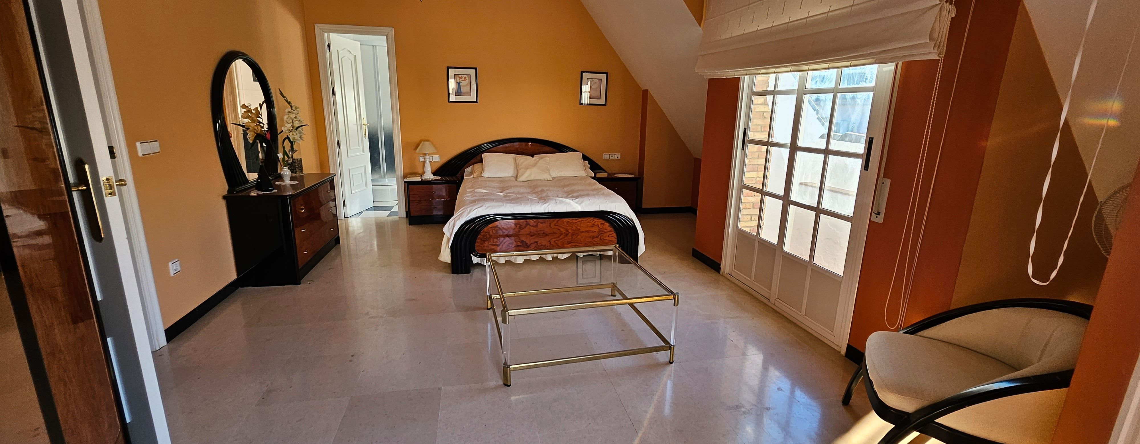 Bedroom of House or chalet for sale in Tocina  with Air Conditioner, Heating and Private garden