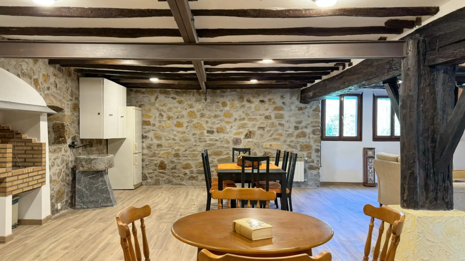 Comedor de Finca rústica en venta en Mendaro con Calefacción, Jardín privado y Terraza