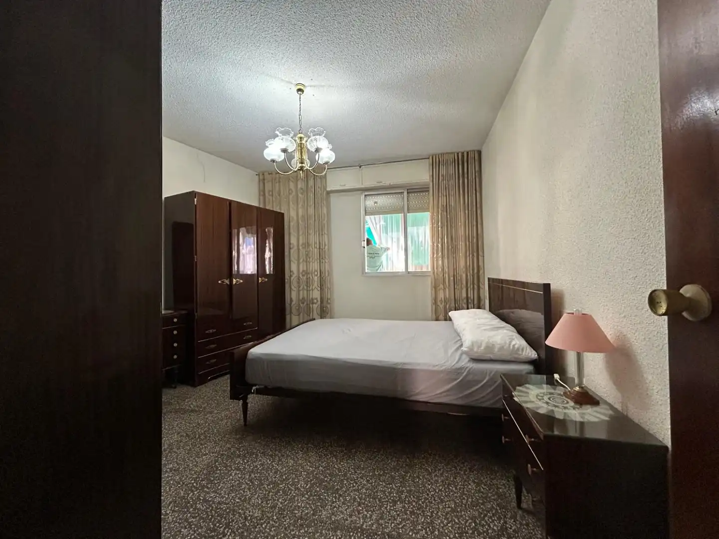 Bedroom of Flat for rent in Abarán  with Furnished, Balcony and Pets allowed