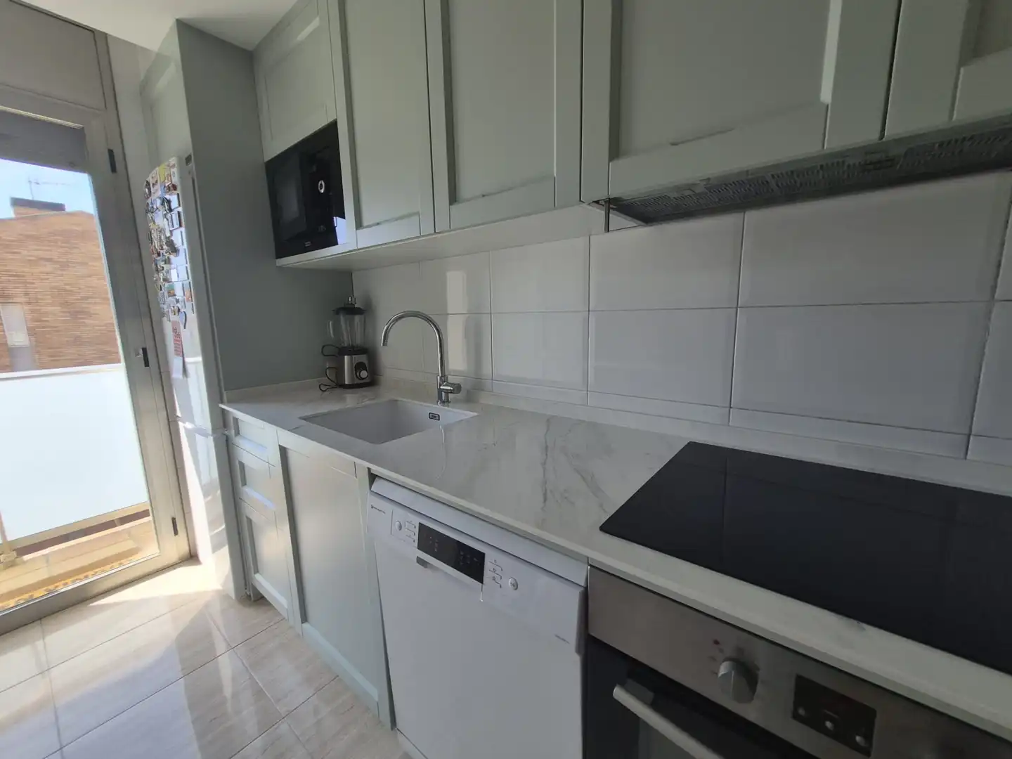 Kitchen of Flat for sale in Pineda de Mar  with Air Conditioner, Heating and Terrace