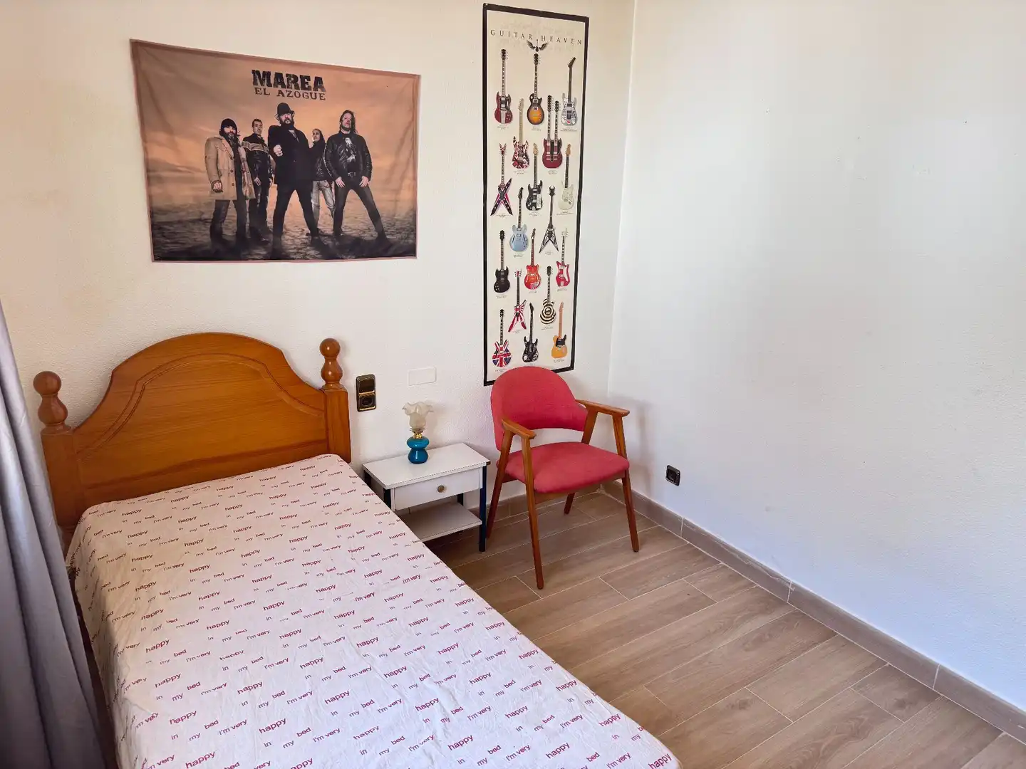 Schlafzimmer von Einfamilien-Reihenhaus zum Verkauf in Roquetas de Mar mit Klimaanlage