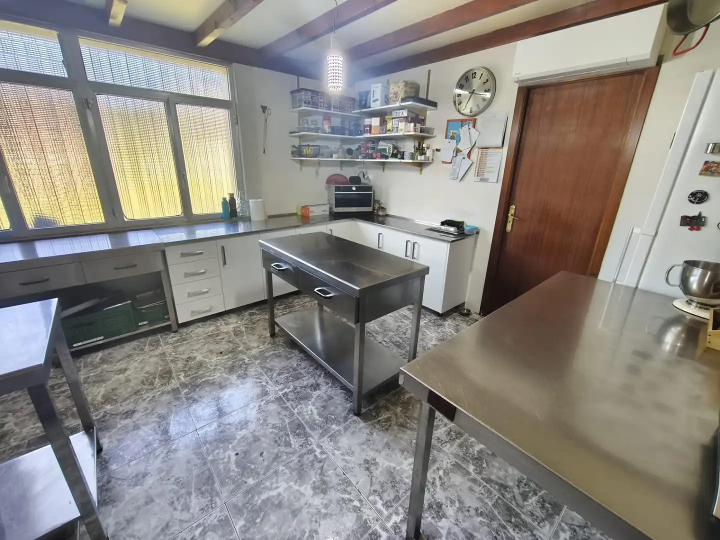 Cuina de Casa o xalet en venda en Lousame amb Aire condicionat, Calefacció i Terrassa