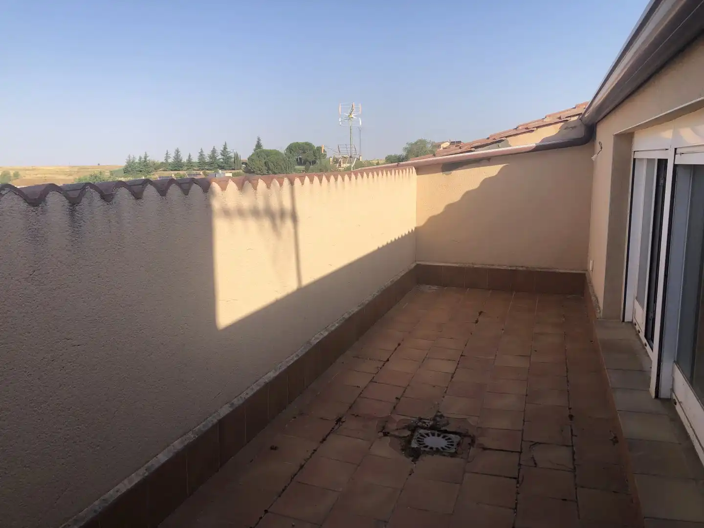 Terraza de Casa adosada en venta en La Lastrilla  con Calefacción, Jardín privado y Terraza