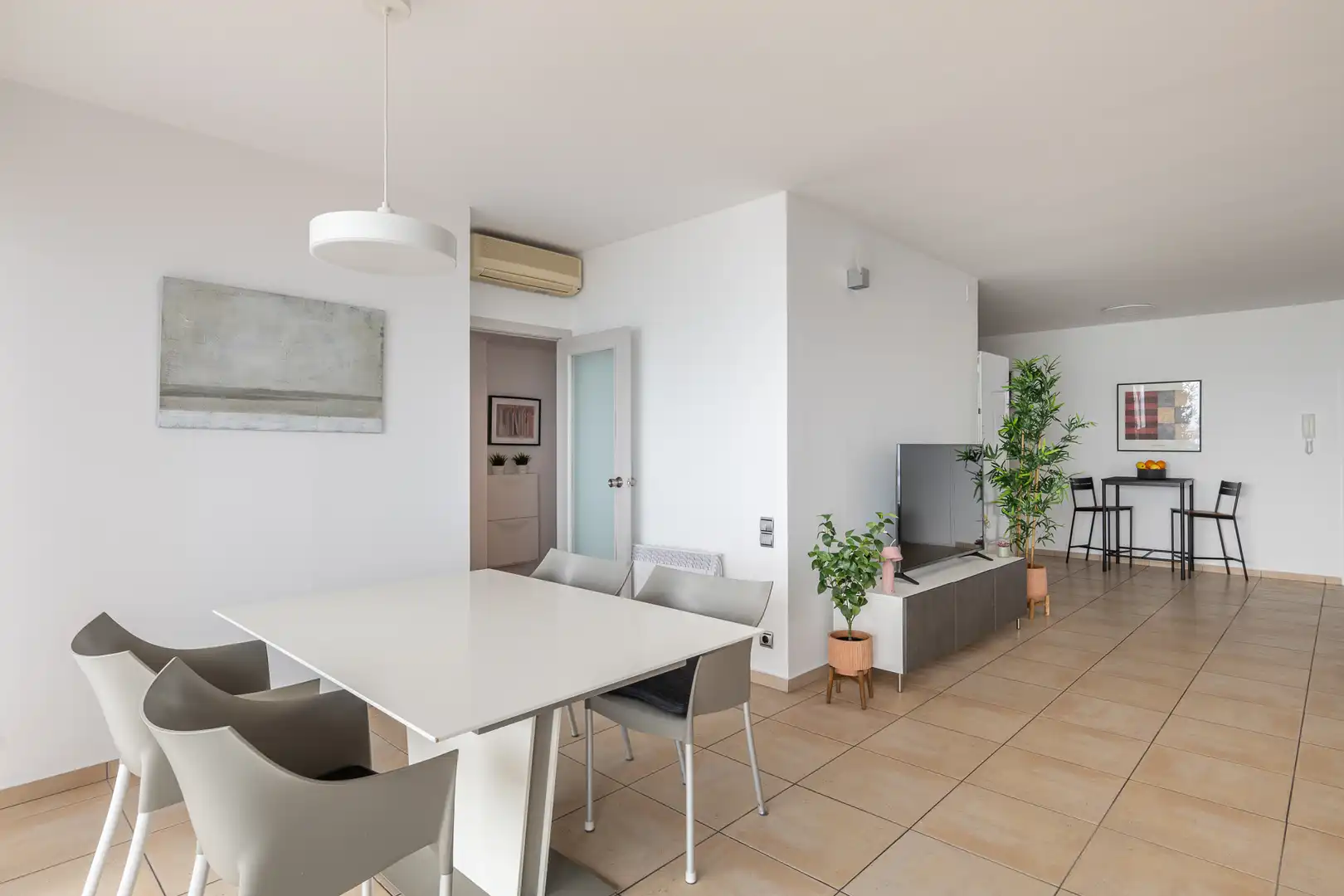 Esszimmer von Wohnung zur Miete in Vilassar de Mar mit Klimaanlage, Terrasse und Möbliert