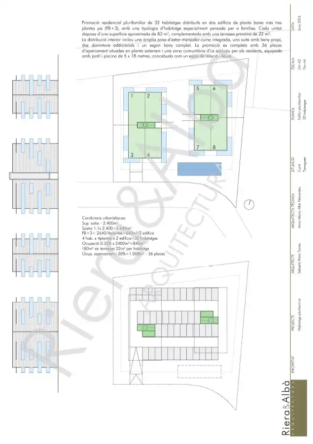 Residencial en venda en Cunit