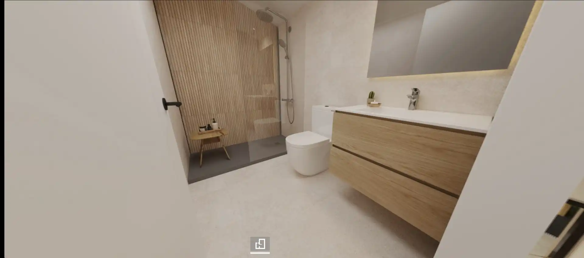Baño de Casa adosada en venta en Rubí con Aire acondicionado, Calefacción y Terraza