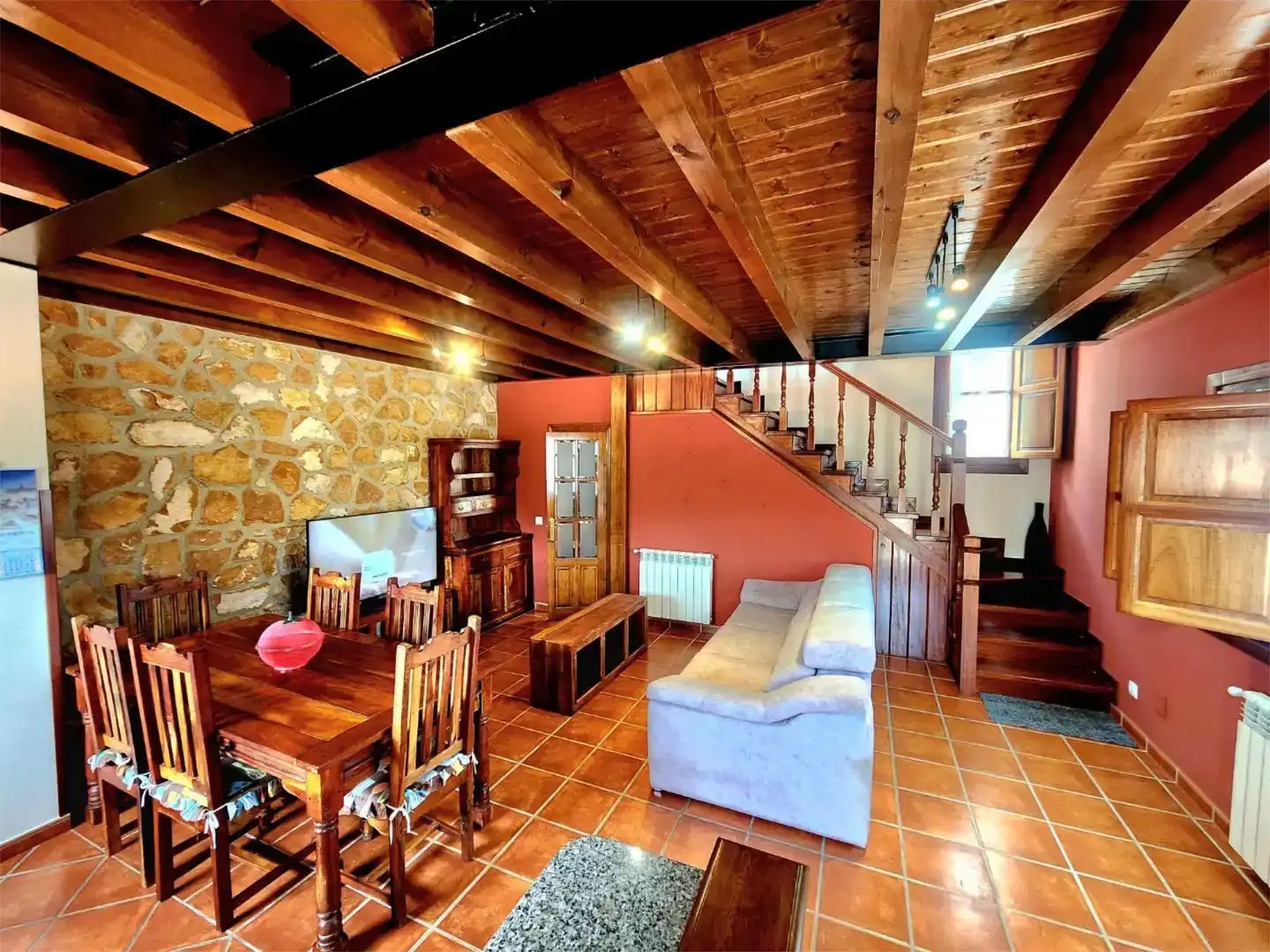 Sala d'estar de Casa o xalet de lloguer en Llanes
