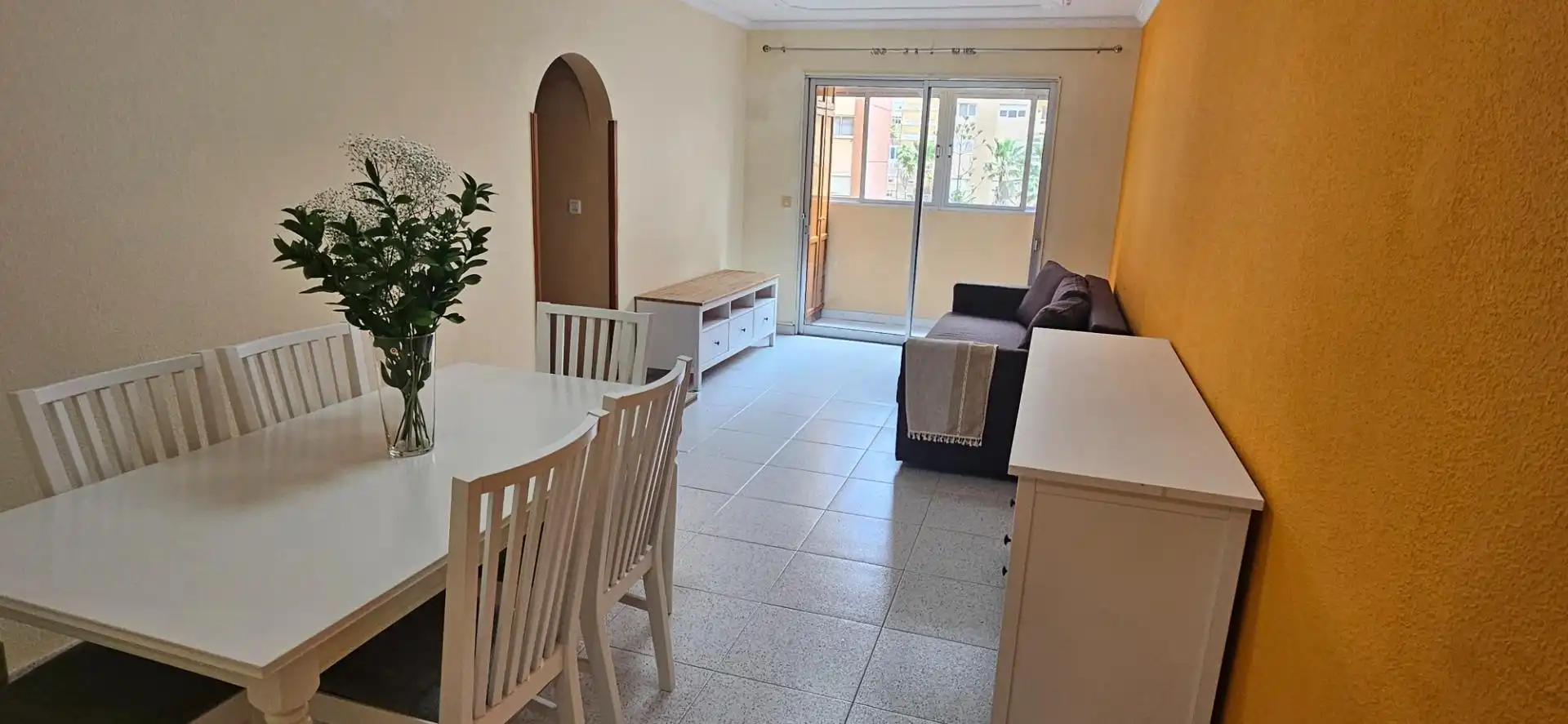 Dining room of Flat for rent in Las Palmas de Gran Canaria  with Furnished and Balcony