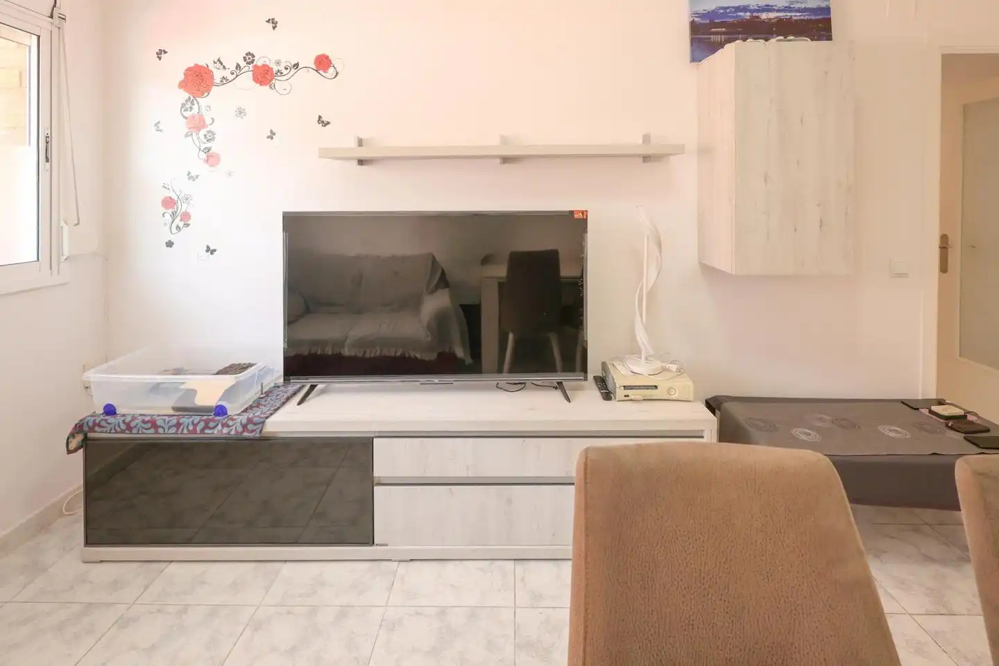 Wohnzimmer von Erdgeschoss zum Verkauf in Sant Boi de Llobregat mit Abstellraum