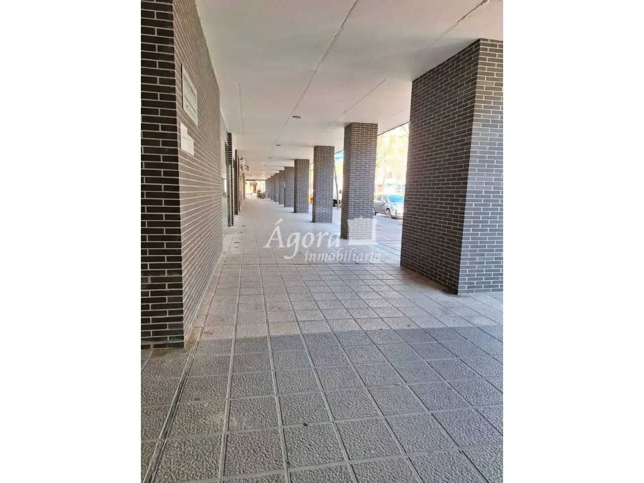 Vista exterior de Garaje de alquiler en Valladolid