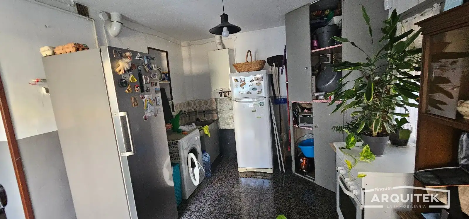 Cuina de Casa o xalet en venda en Lleida amb Aire condicionat, Calefacció i Terrassa