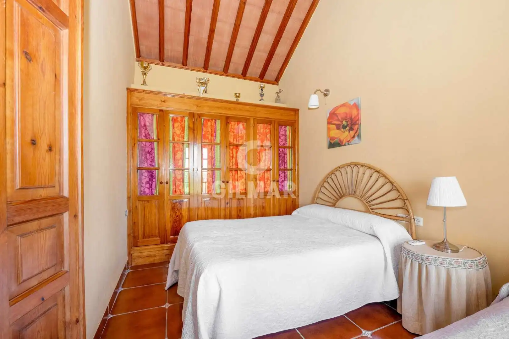 Bedroom of Houses for sale in Villamartín  with Heating, Private garden and Swimming Pool