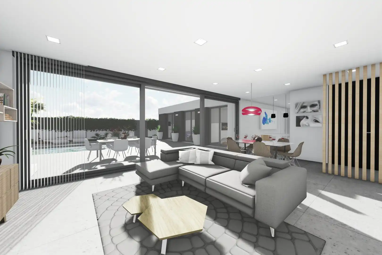 Detached house with pool for sale in San Juan de los Terreros, imagen 9