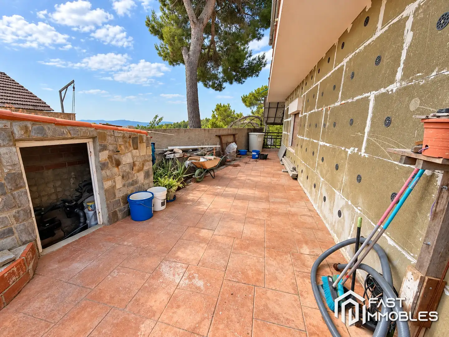 Terraza de Casa adosada en venta en Ponent