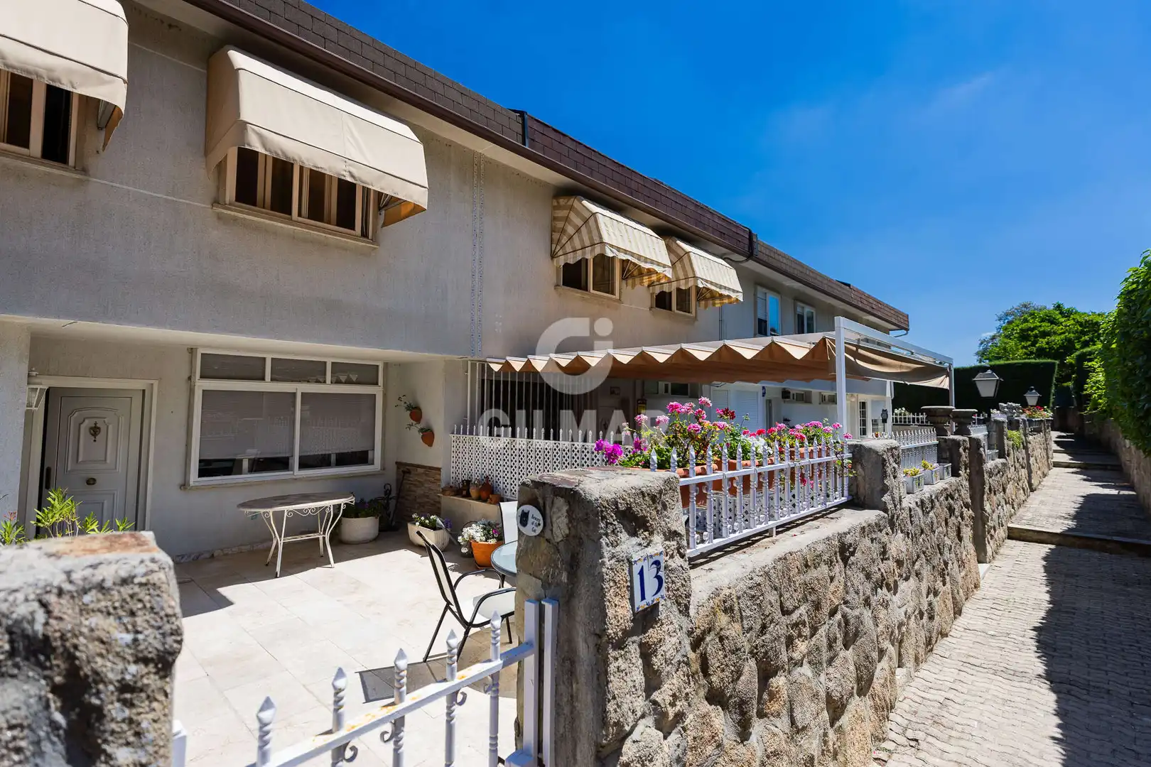 Terrace of Detached homes for sale in Galapagar  with Heating, Private garden and Swimming Pool
