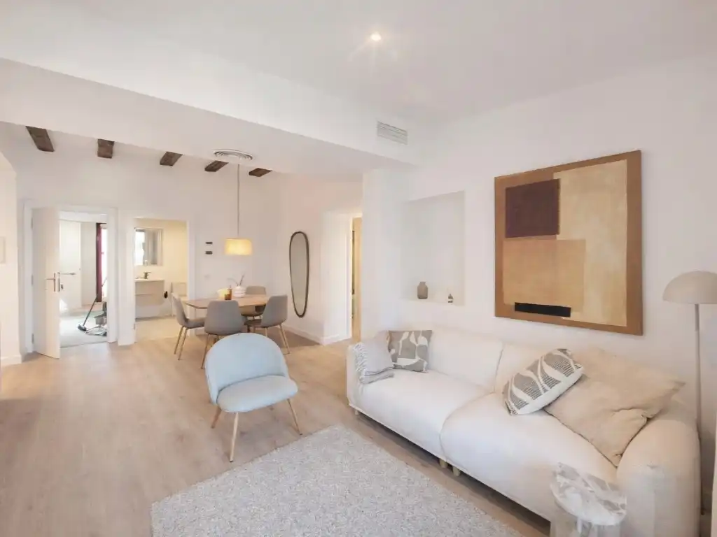 Living room of Flat for sale in Vilafranca del Penedès  with Air Conditioner, Heating and Oven
