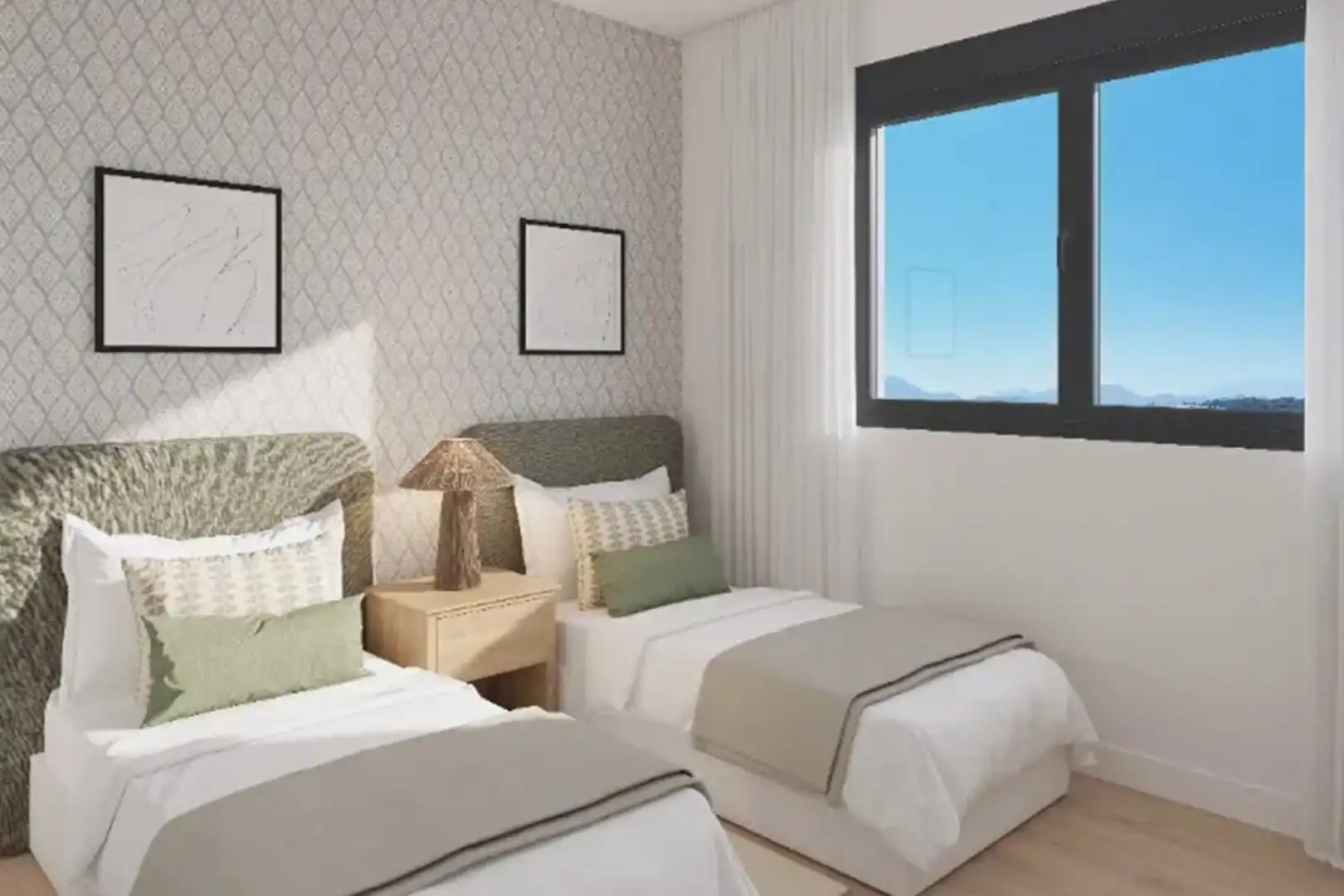 Bedroom of Attic for sale in Alicante / Alacant  with Air Conditioner, Private garden and Terrace