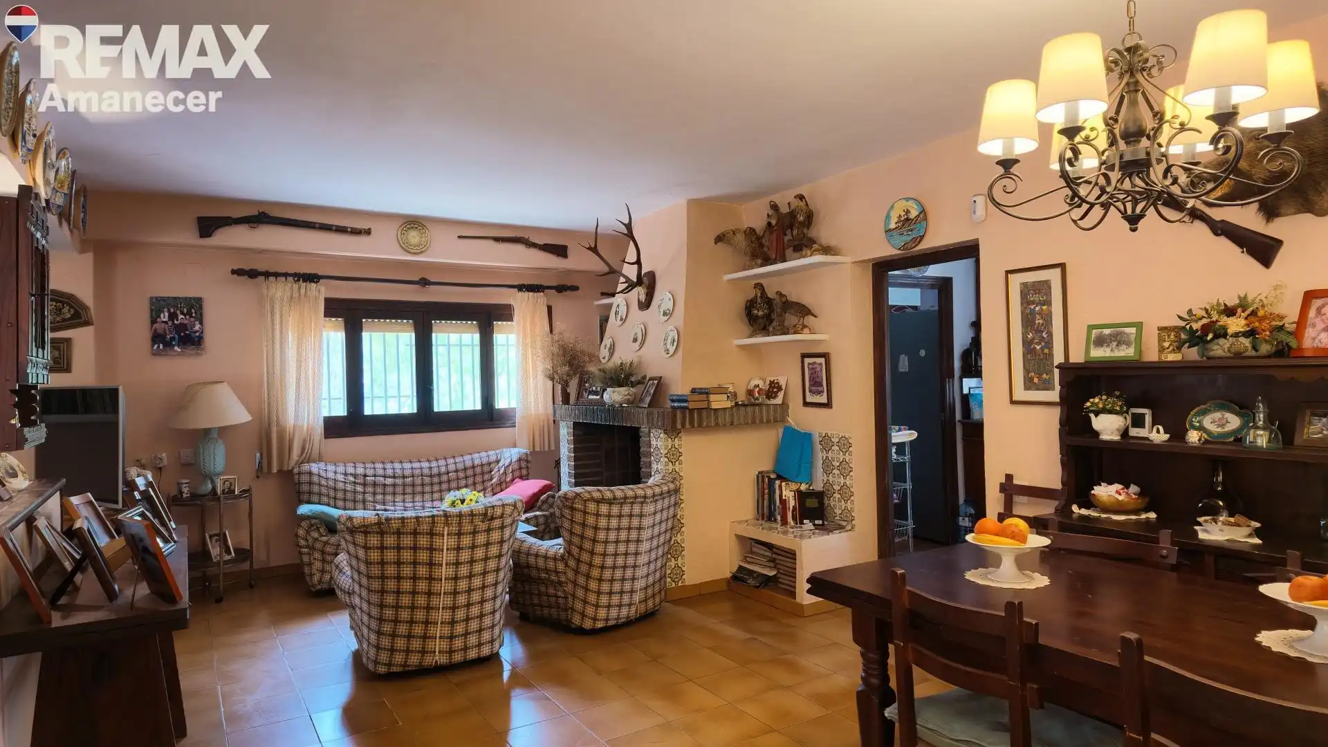 Sala de estar de Casa o chalet en venta en Banyeres de Mariola con Piscina comunitaria