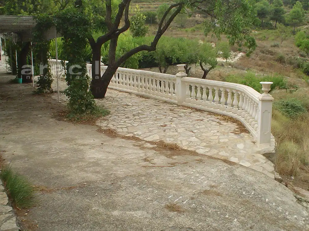 Terrassa de Finca rústica en venda en Alcoy / Alcoi amb Aire condicionat, Jardí privat i Terrassa