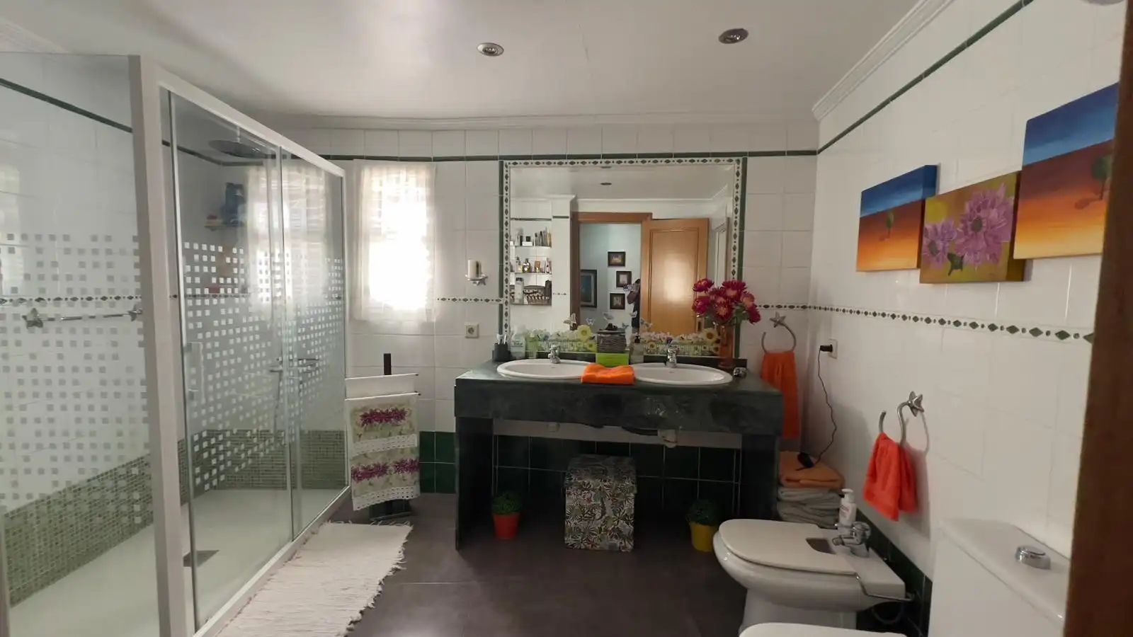 Baño de Casa o chalet en venta en Aldaia con Aire acondicionado, Jardín privado y Terraza