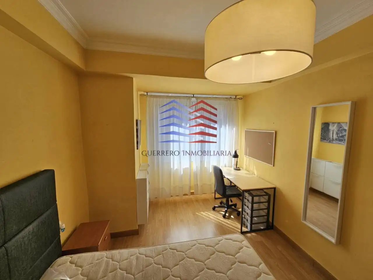 Bedroom of Flat for rent in Ourense Capital   with Heating, Furnished and Balcony