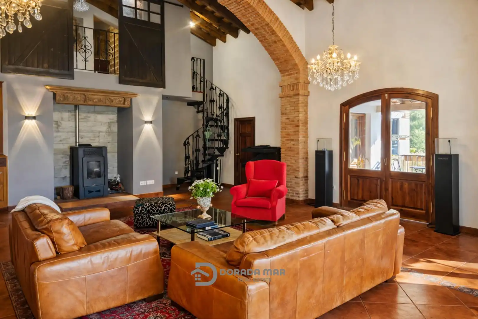 Sala de estar de Casa o chalet en venta en Olivella con Calefacción y Jardín privado
