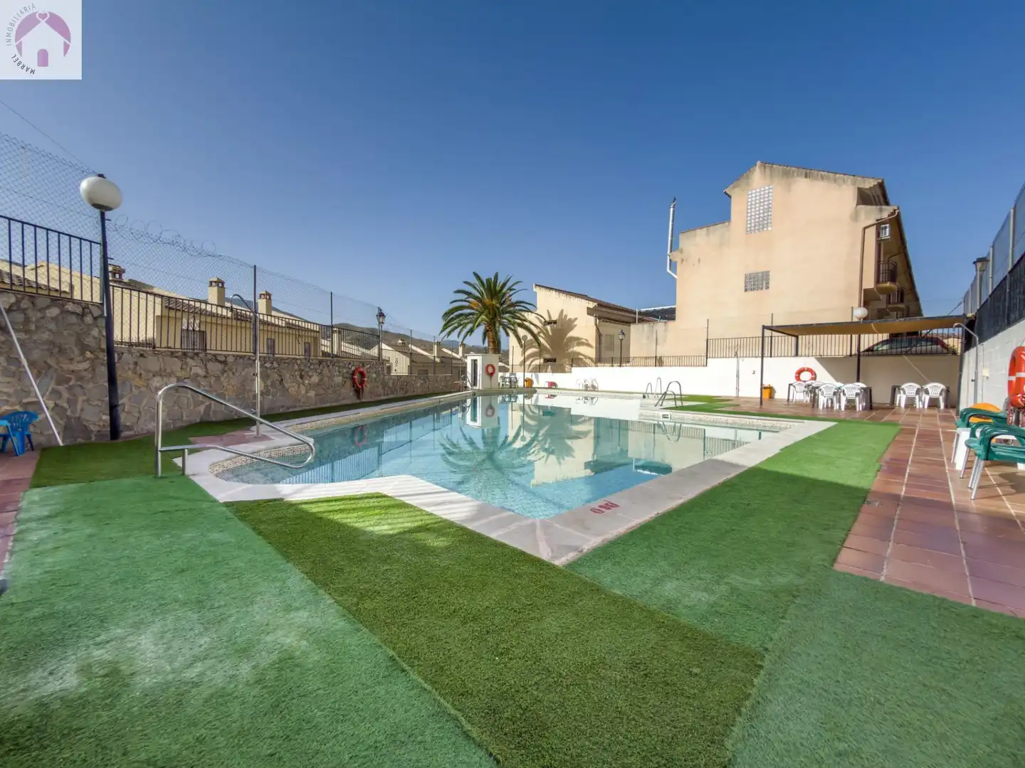 Swimming pool of Detached homes for sale in Cenes de la Vega  with Air Conditioner, Heating and Terrace