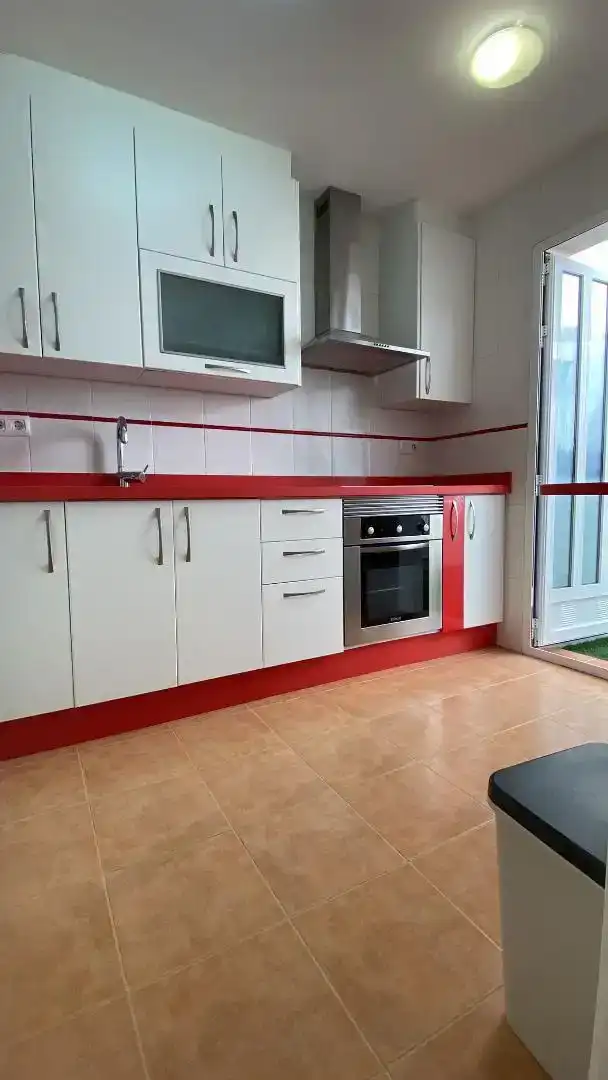Cuina de Dúplex de lloguer en San Javier amb Aire condicionat, Moblat i Forn
