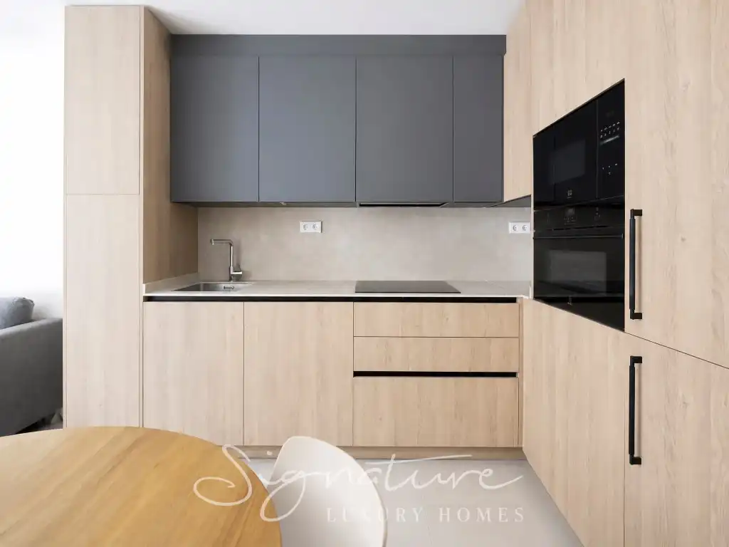 Cocina de Planta baja de alquiler en Barcelona con Aire acondicionado, Piscina y Amueblado