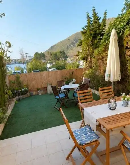 Terraza de Dúplex en venta en Alcúdia con Aire acondicionado, Calefacción y Jardín privado