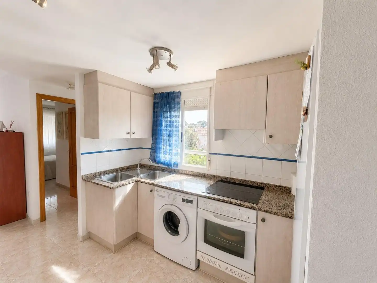 Kitchen of Apartments for sale in Chilches / Xilxes  with Air Conditioner, Heating and Terrace