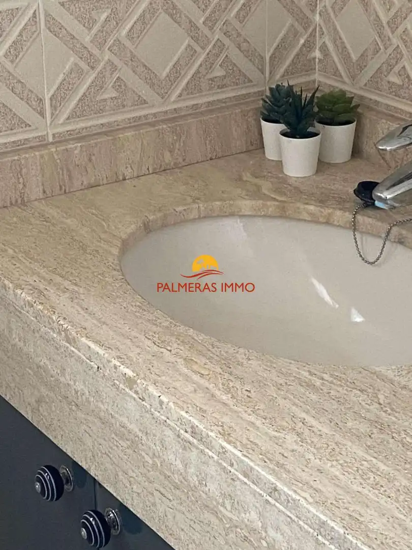 Baño de Casa adosada en venta en Mont-roig del Camp con Aire acondicionado, Calefacción y Terraza