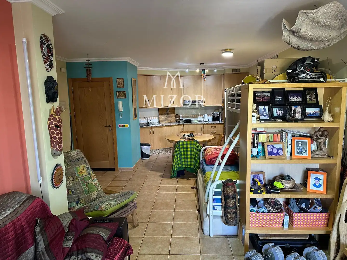 Cocina de Apartamento en venta en Granadilla de Abona con Terraza, Trastero y Piscina