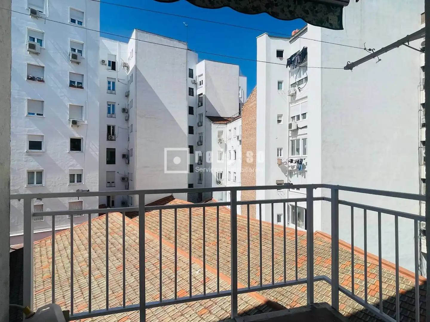Vista exterior de Piso de alquiler en Madrid con Calefacción y Terraza