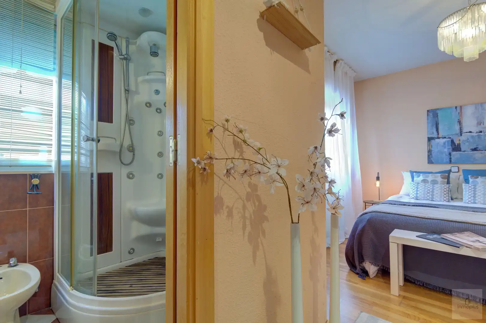 Schlafzimmer von Haus oder Chalet zum Verkauf in Las Rozas de Madrid mit Schwimmbad