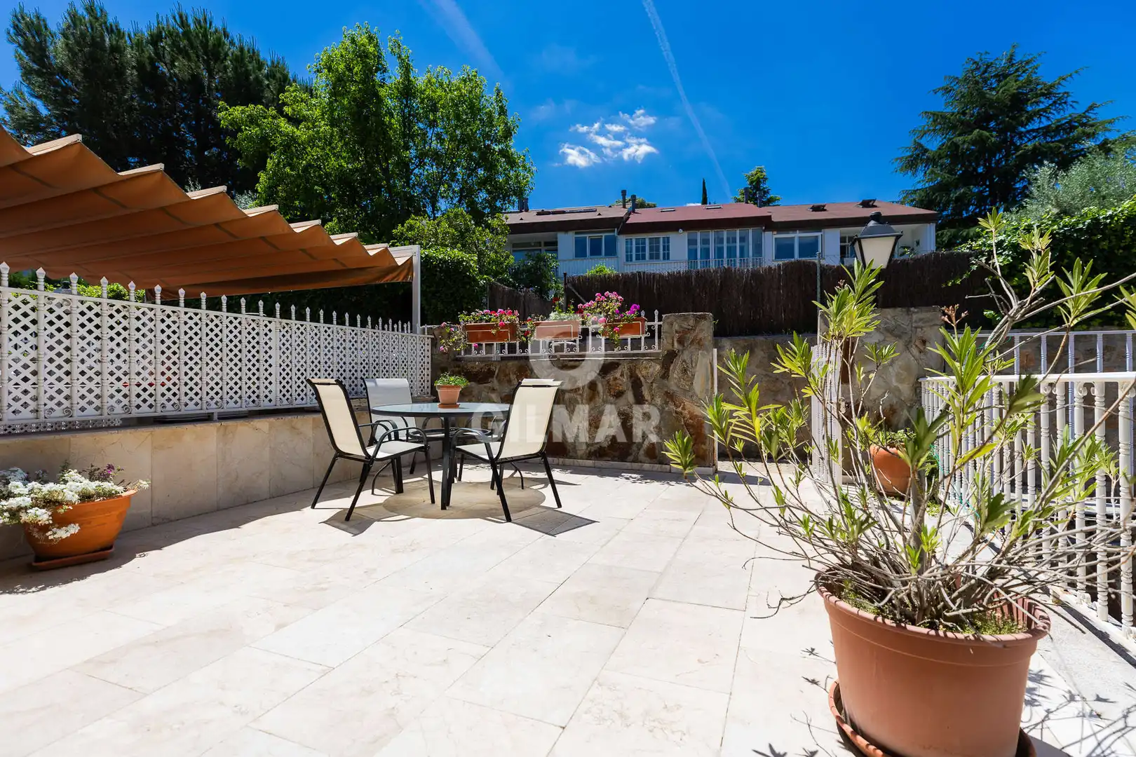 Terrace of Detached homes for sale in Galapagar  with Heating, Private garden and Swimming Pool