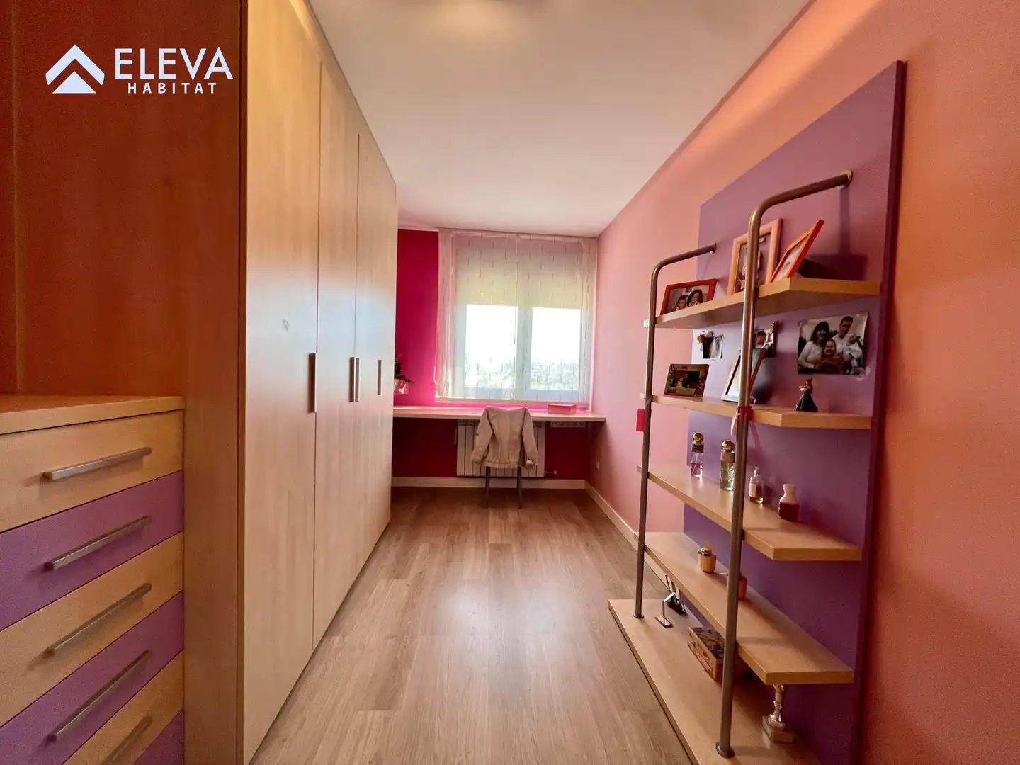 Dormitori de Casa adosada en venda en Lleida amb Aire condicionat, Parquet i Terrassa