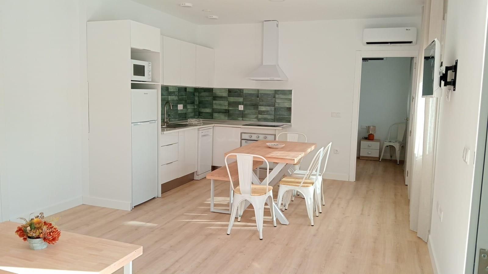Kitchen of Flat for sale in Cáceres Capital  with Air Conditioner