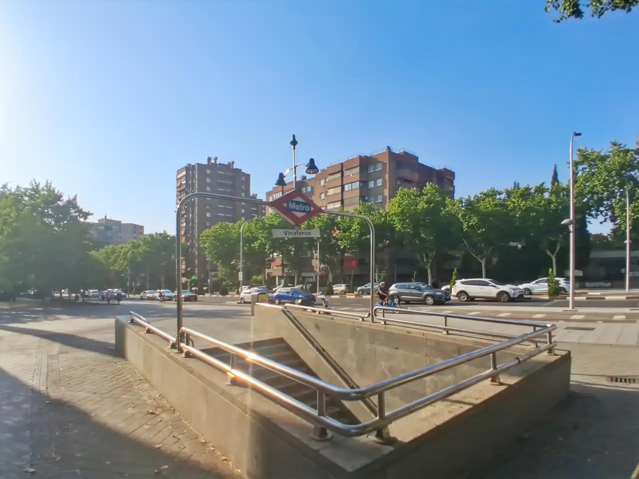 Vista exterior de Pis en venda en Madrid amb Calefacció, Parquet i Terrassa