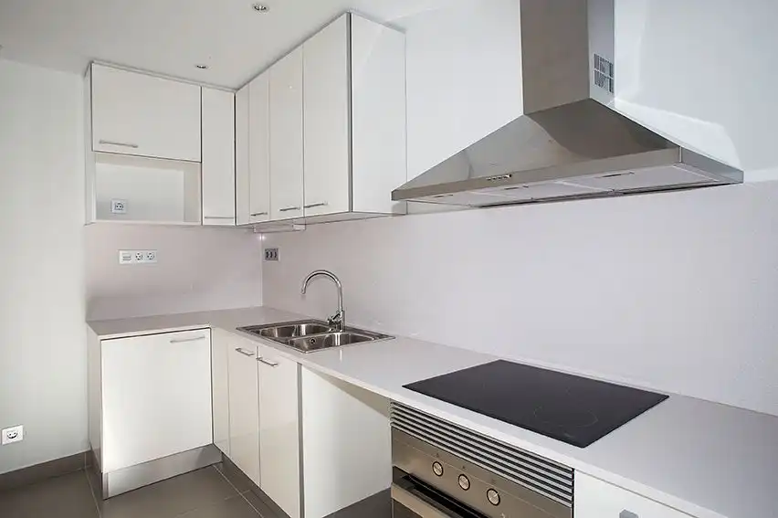 Kitchen of Attic for rent in Barcelona  with Air Conditioner, Terrace and Storage room