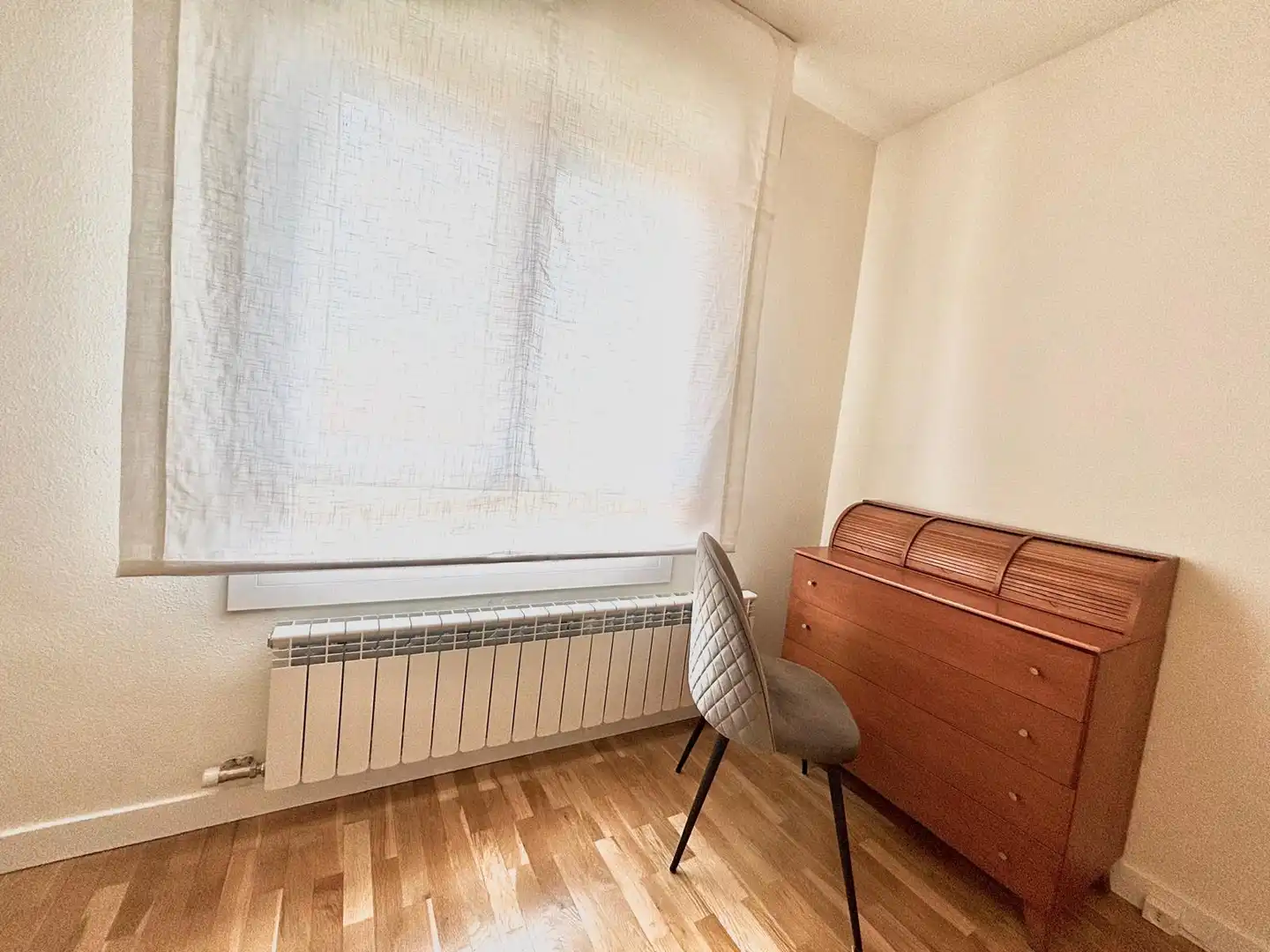Bedroom of Flat for rent in  Pamplona / Iruña  with Heating, Parquet flooring and Terrace