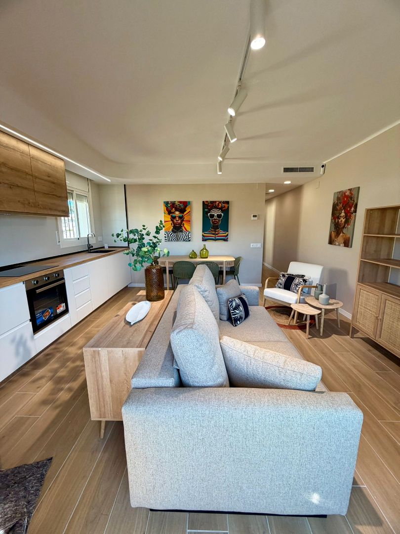 Living room of Attic for sale in Cambrils  with Air Conditioner, Heating and Terrace