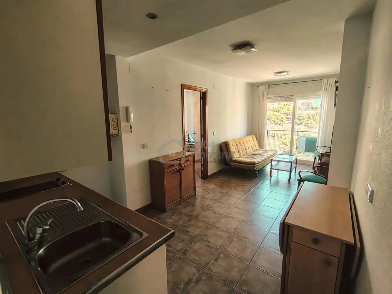Wohnzimmer von Wohnung zum Verkauf in Finestrat mit Klimaanlage, Terrasse und Möbliert