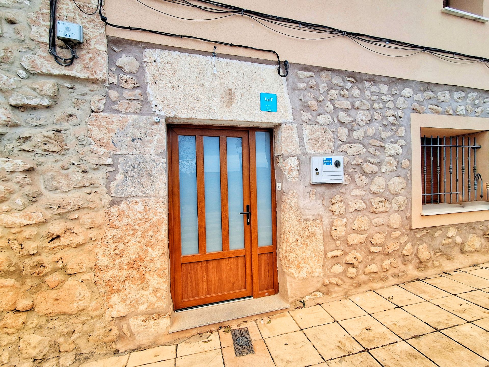 Exterior view of Single-family semi-detached for sale in Quintana del Pidio  with Heating, Storage room and Swimming Pool