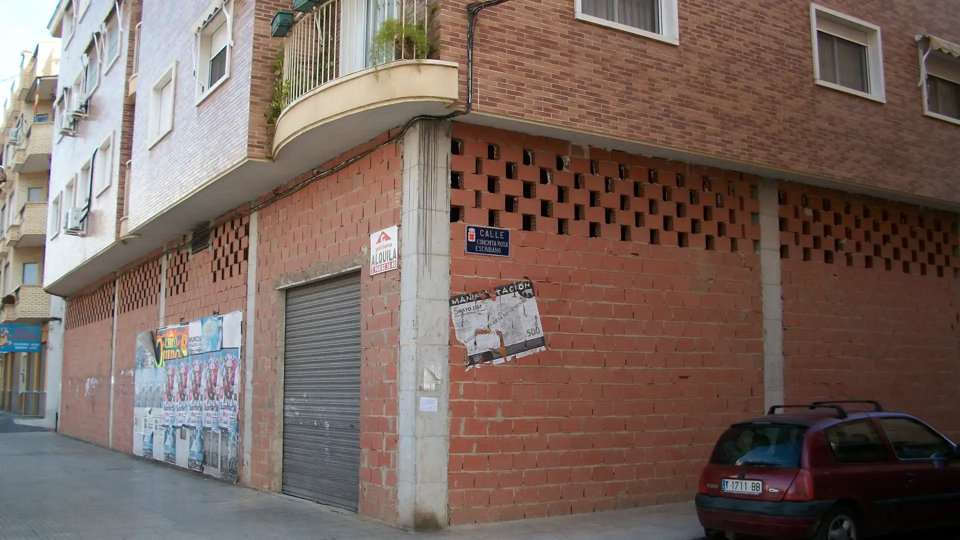 Vista exterior de Local de alquiler en  Murcia Capital