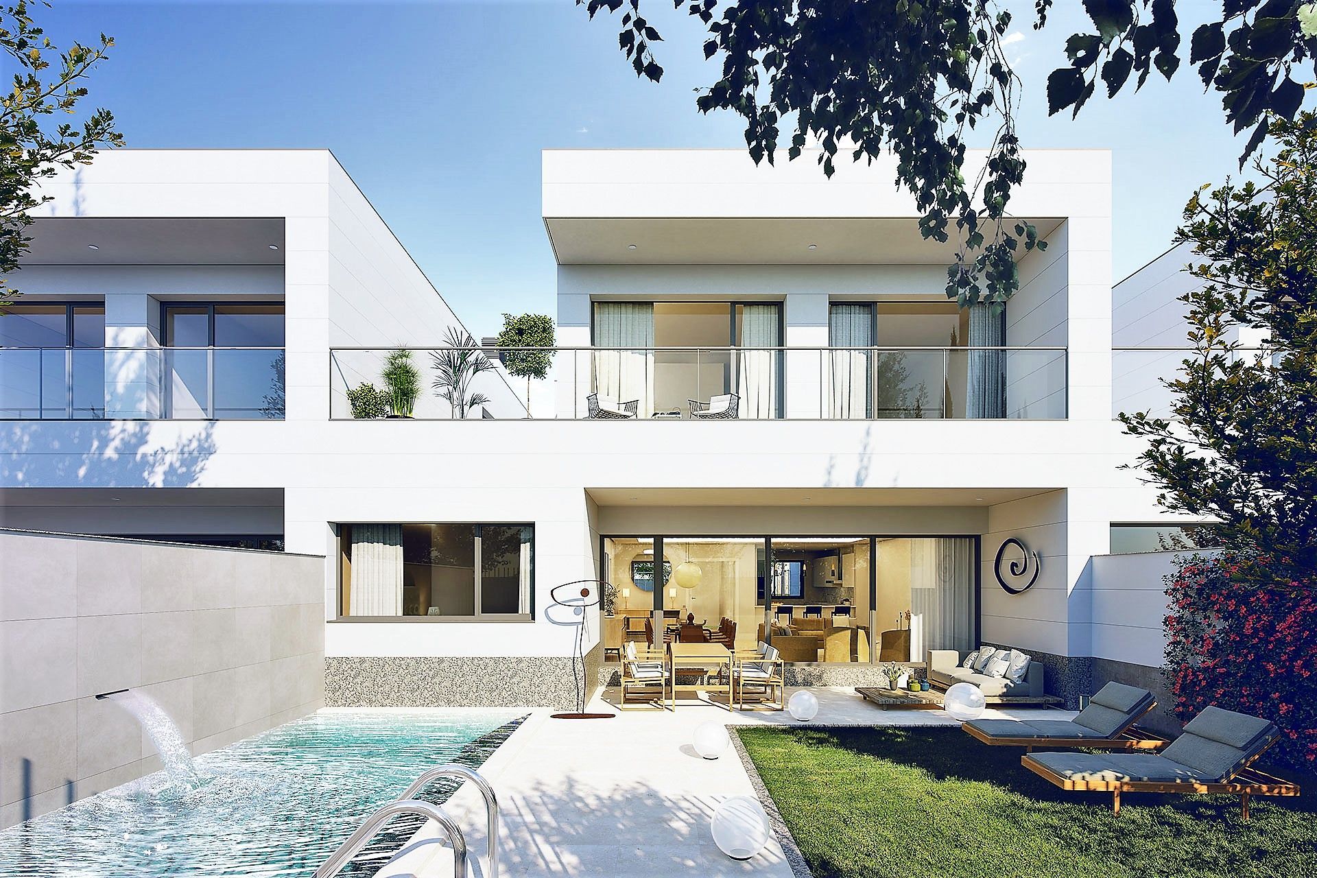 Single-family semi-detached for sale in Calle de la Valdavia, Las Villas - Valparaiso - El Peral