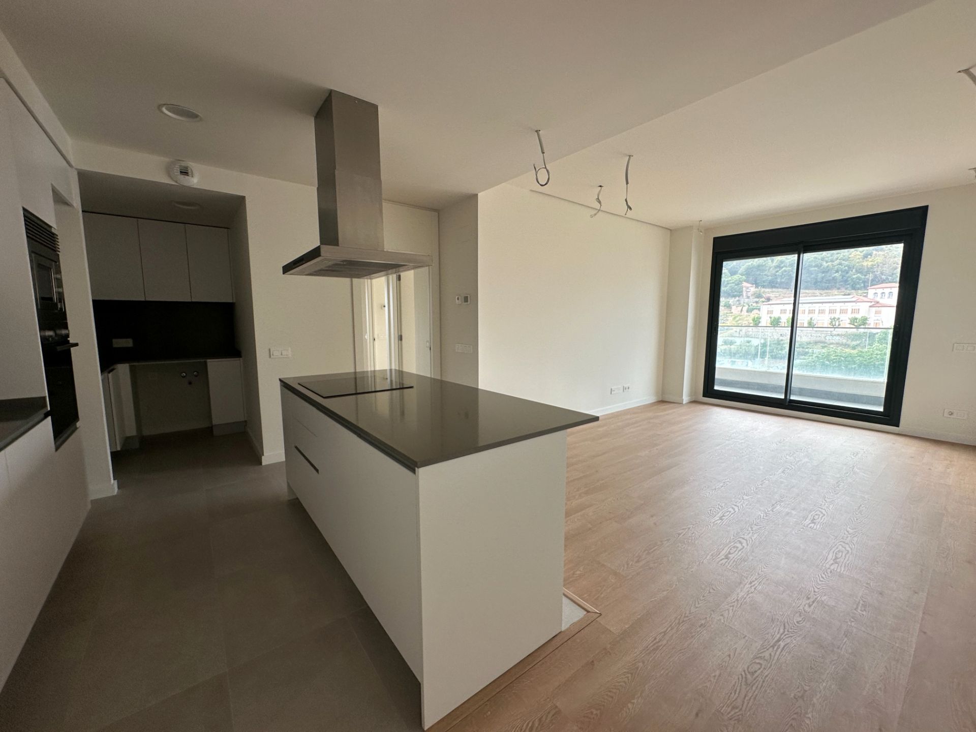 Kitchen of Flat for sale in Montgat  with Air Conditioner, Heating and Parquet flooring
