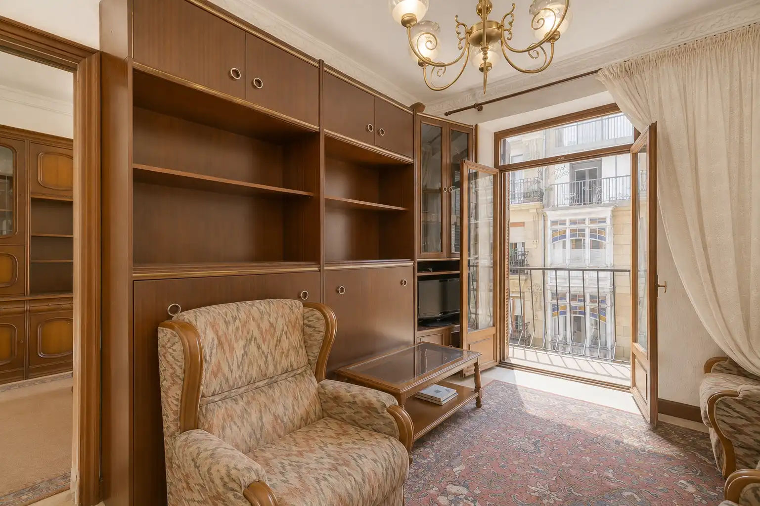Sala de estar de Piso en venta en Donostia - San Sebastián  con Calefacción y Terraza